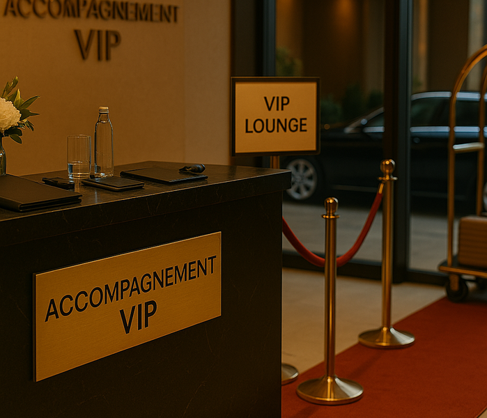 Nos services d'accueil événementiel Service VIP Elegant Dans Un Hotel 1